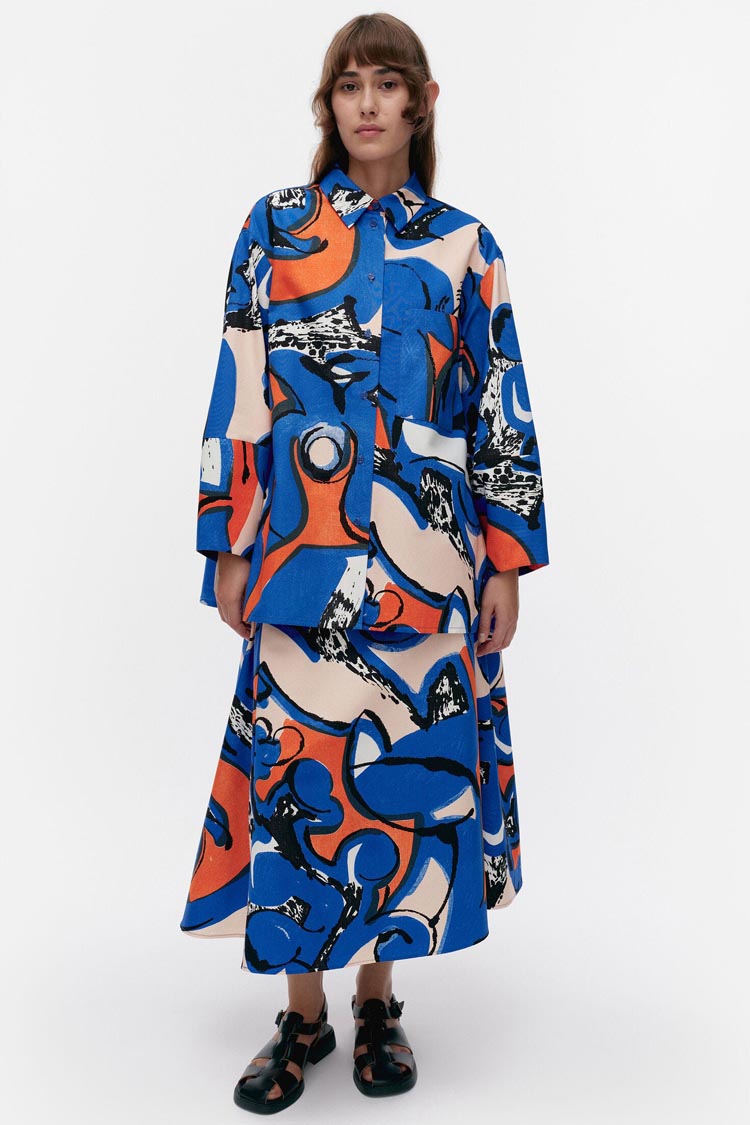 Kukkavera Eldfamn Cotton Shirt