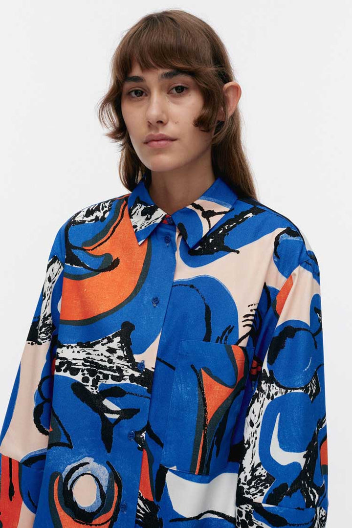 Kukkavera Eldfamn Cotton Shirt