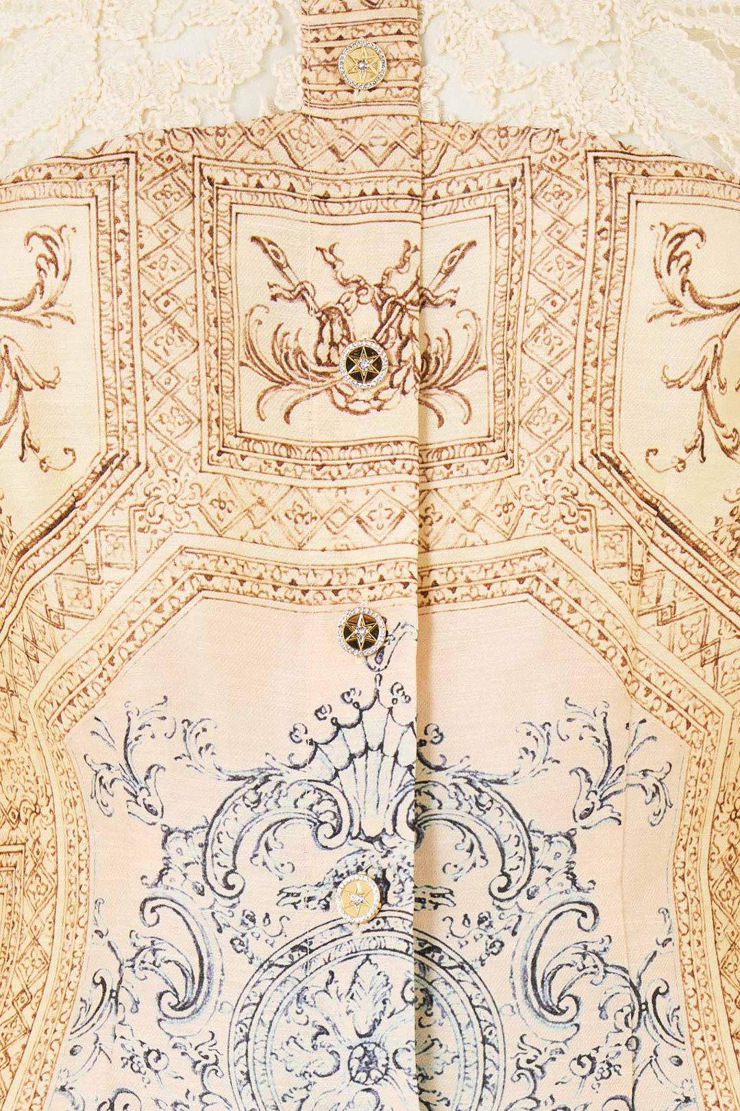 Lace Sleeve Mini Shift Dress in A Beloved Boudoir