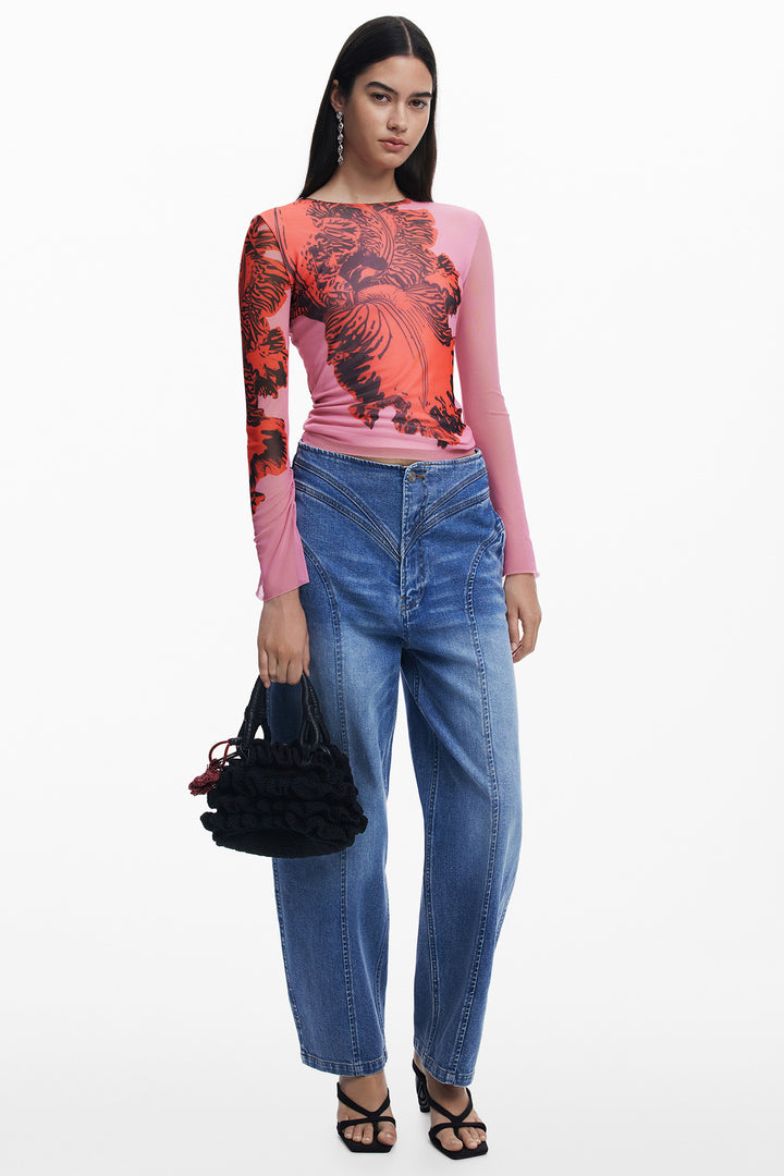 Lacroix Orchid L/S Top in Rosa