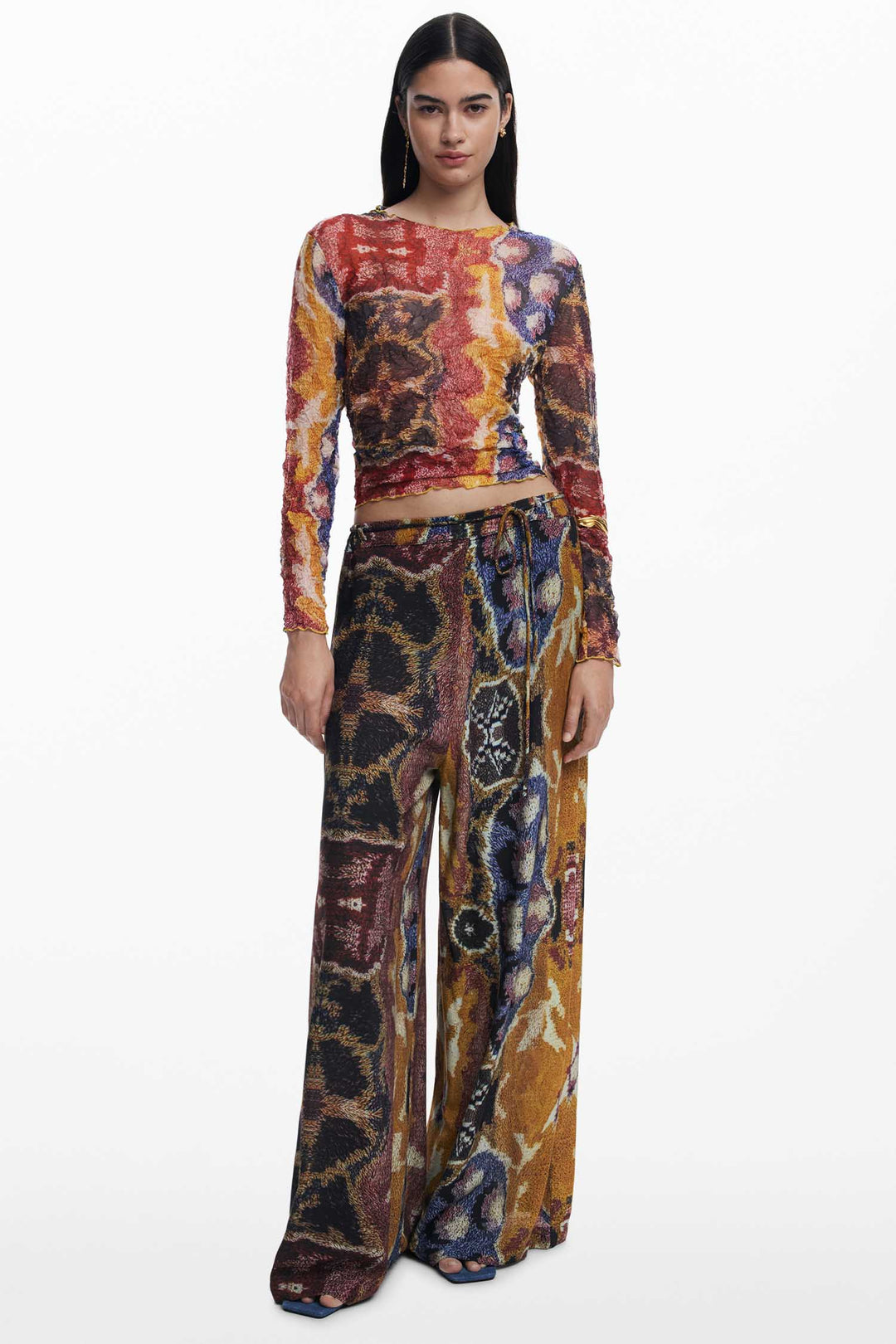 Lacroix Beattle Palazzo Trousers in Tutti Frutti