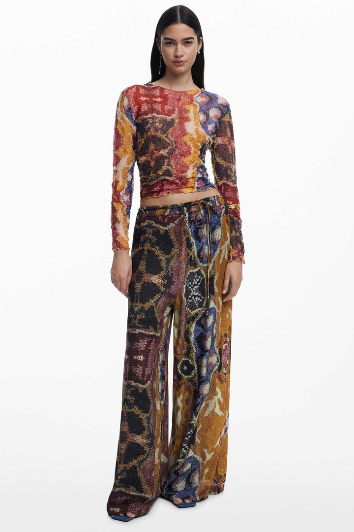 Lacroix Beattle Palazzo Trousers in Tutti Frutti
