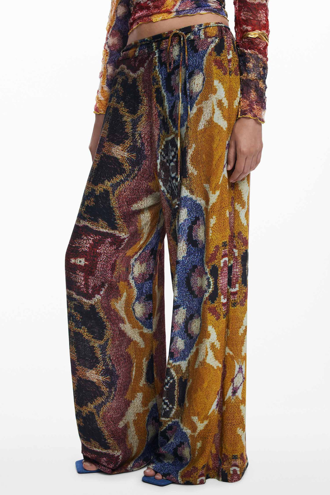 Lacroix Beattle Palazzo Trousers in Tutti Frutti