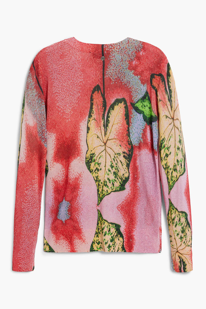 Lacroix Leaf Pullover in Rosa