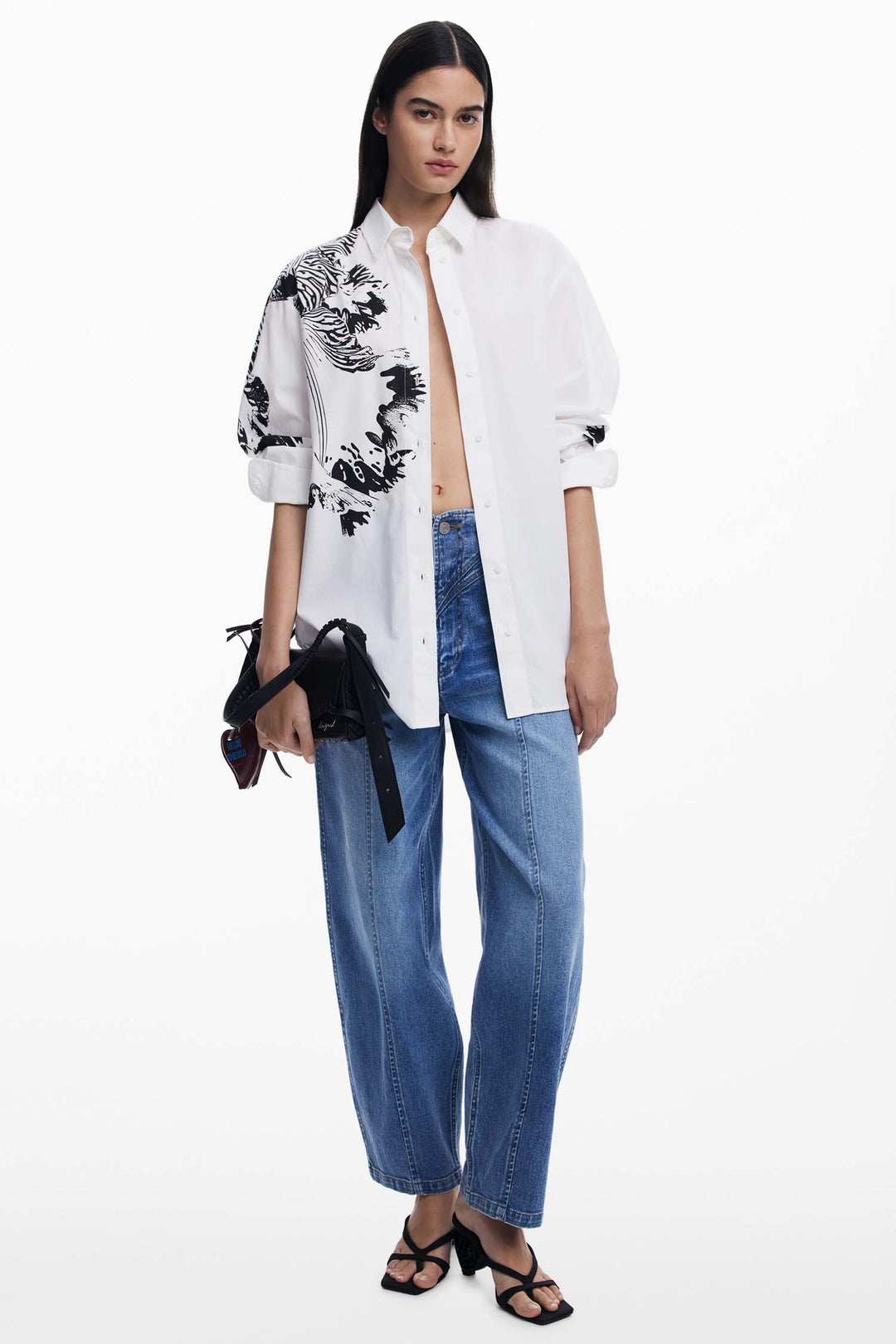Lacroix Orchid Shirt in Blanco