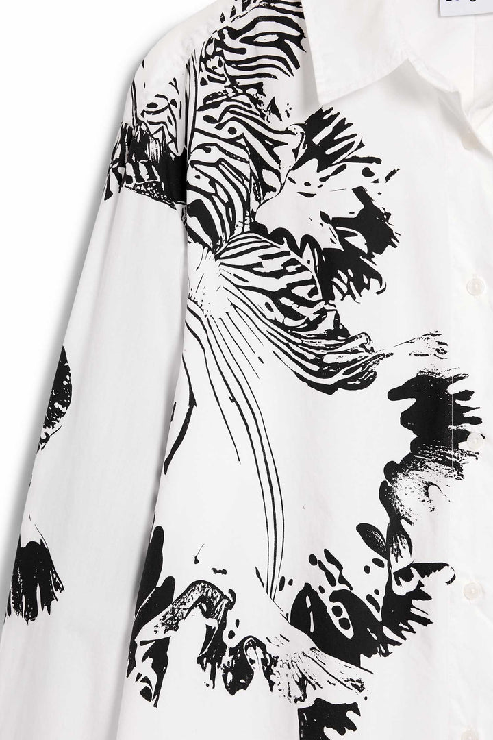 Lacroix Orchid Shirt in Blanco