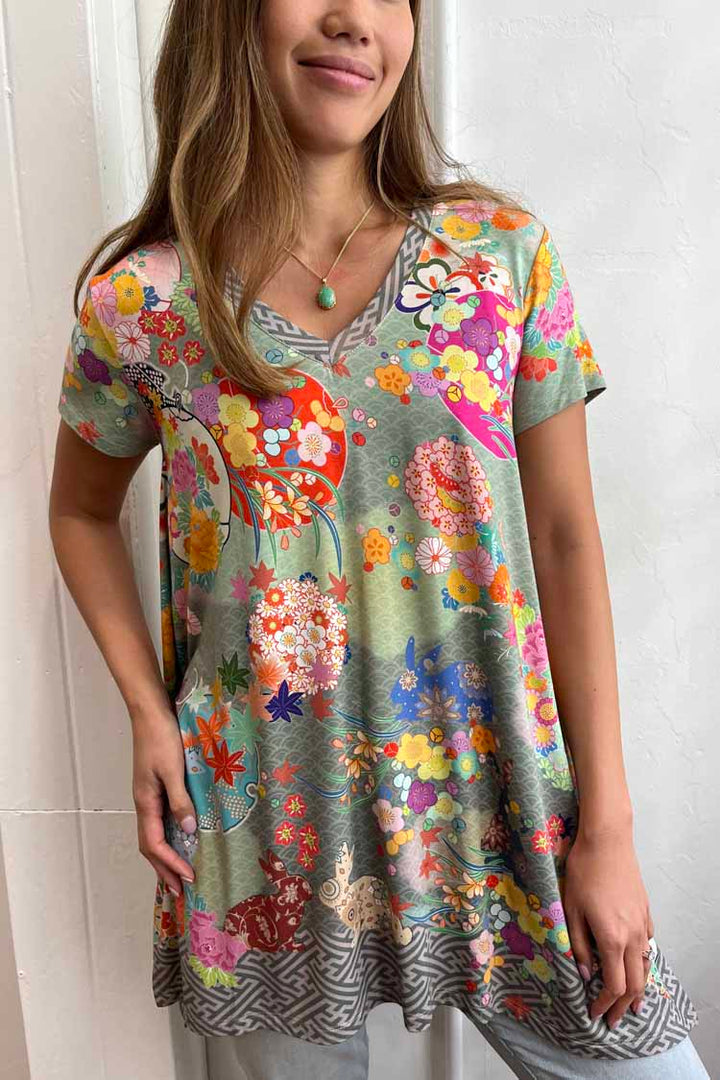 Lapin Drape Tunic