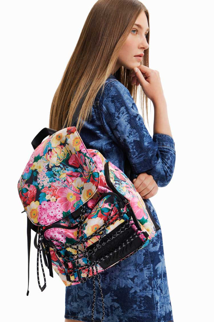 Large Floral Backpack