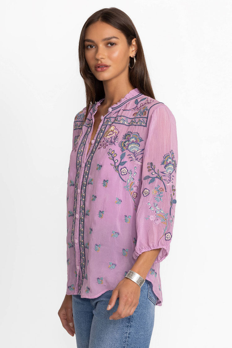Lavender Herb Medina Blouse