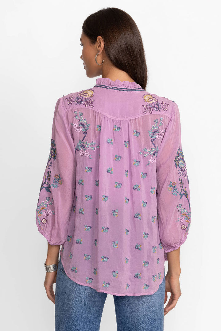 Lavender Herb Medina Blouse