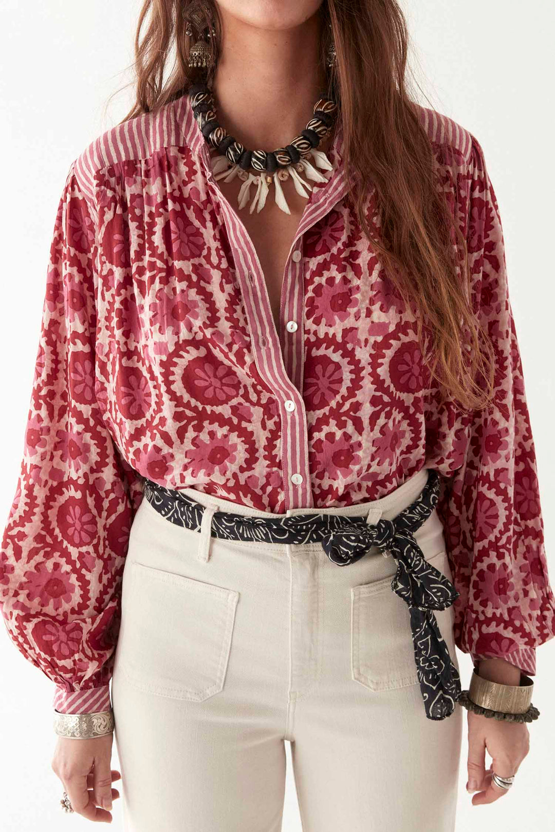 Leandra Flamingo Grooves in Hot Pink