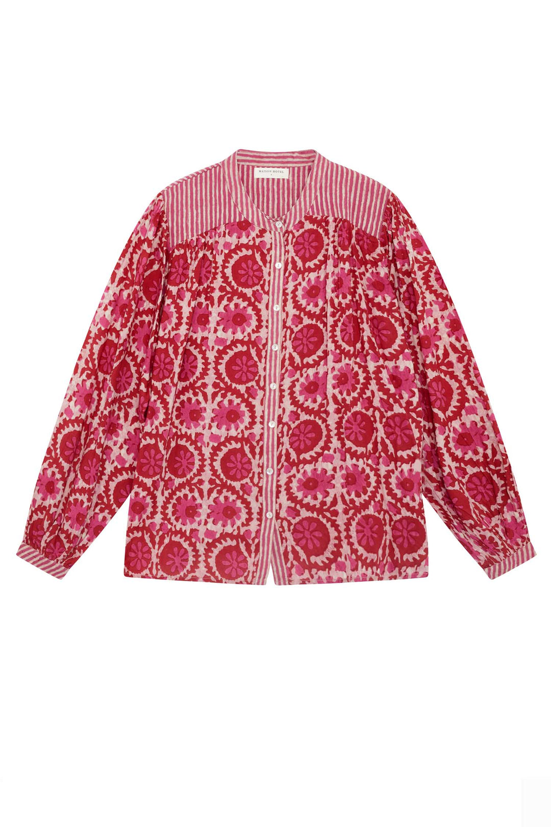 Leandra Flamingo Grooves in Hot Pink