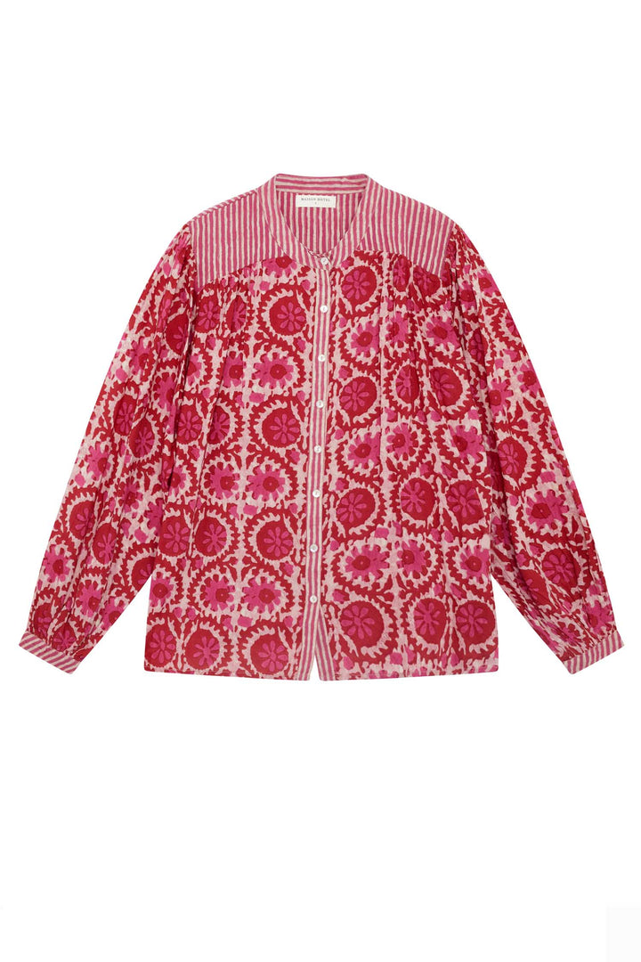 Leandra Flamingo Grooves in Hot Pink