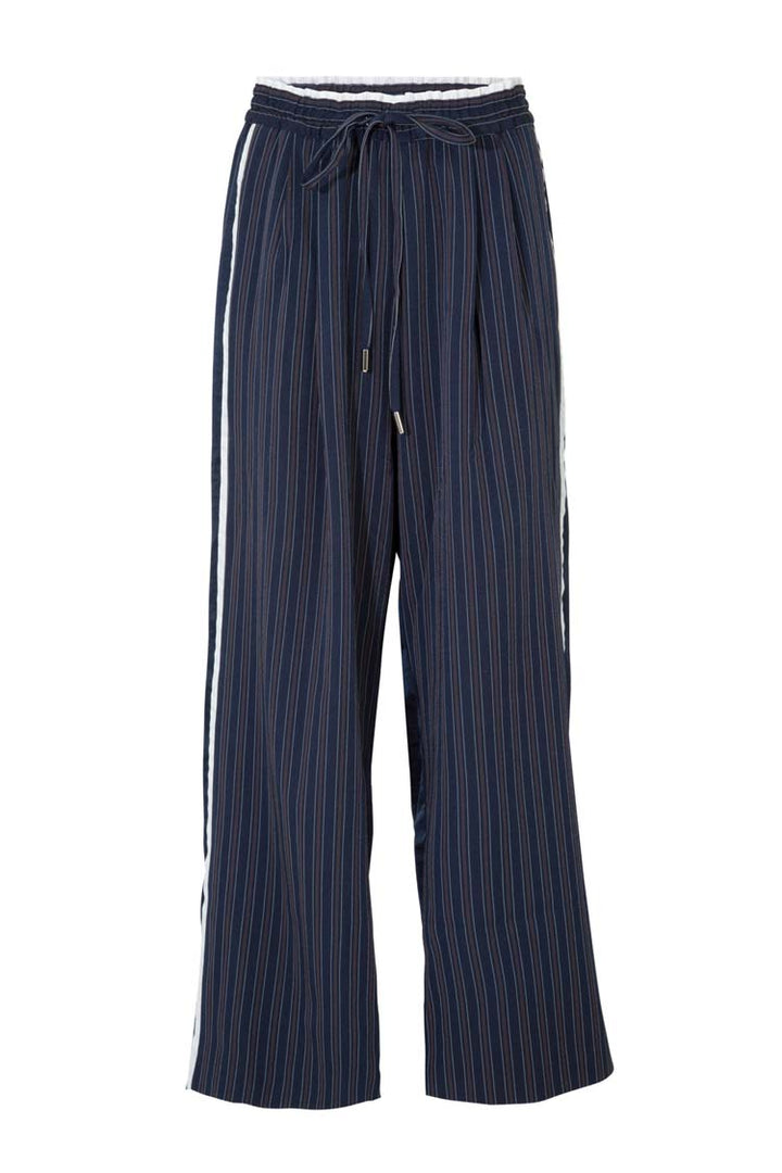 Leg For Mercy Pant in Pinstripe