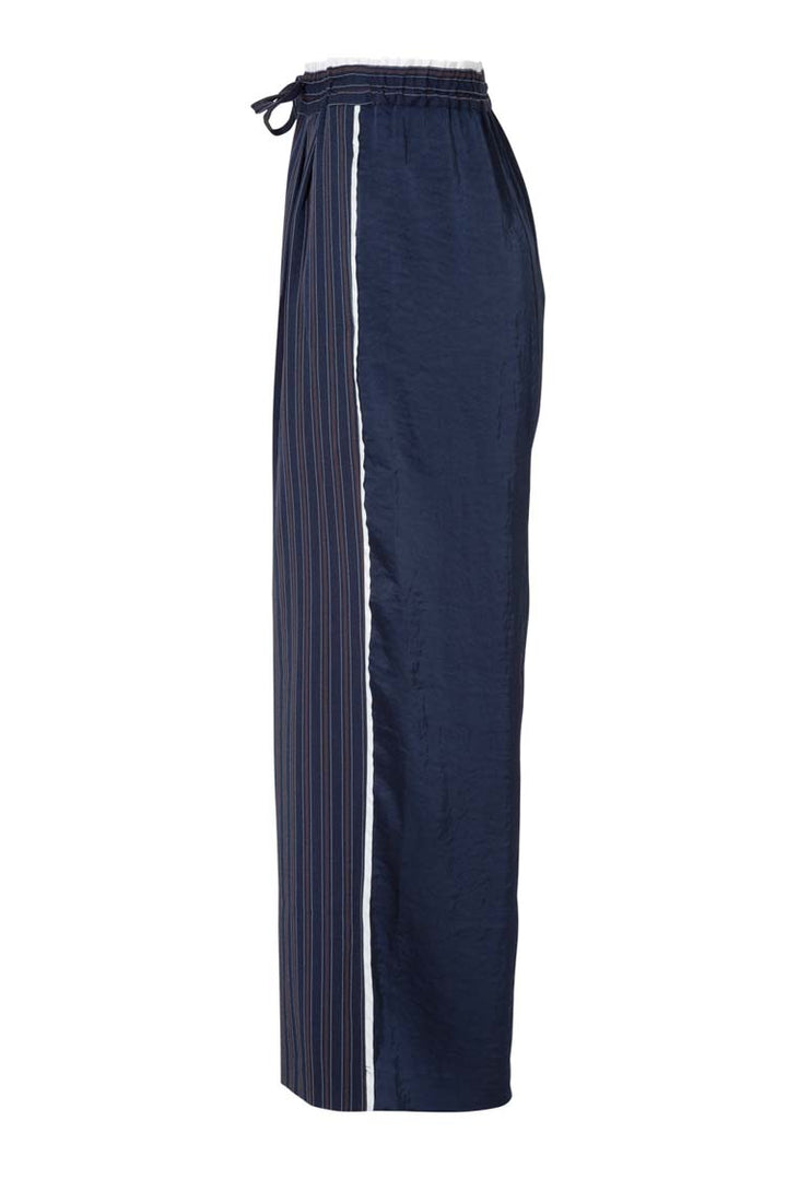 Leg For Mercy Pant in Pinstripe