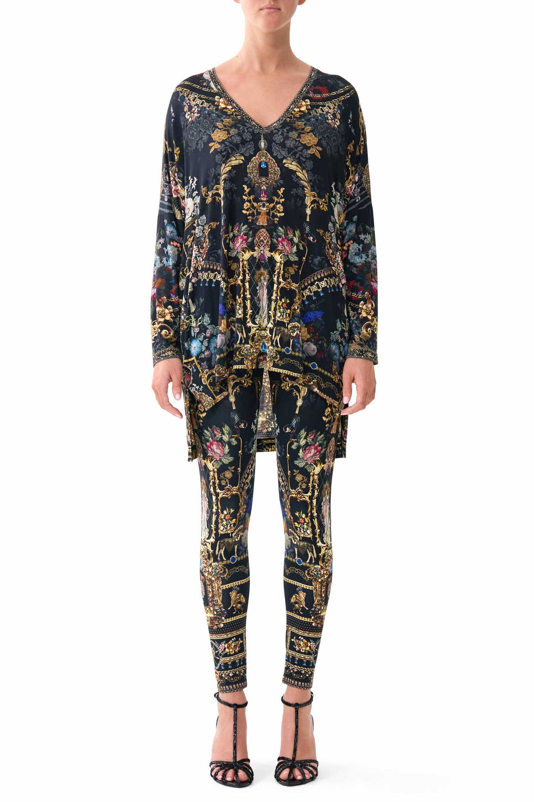 Leggings in Night Garden