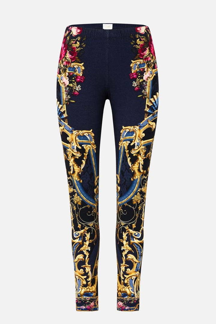 Leggings in Ornate on a Plate