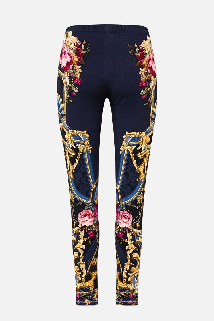 Leggings in Ornate on a Plate