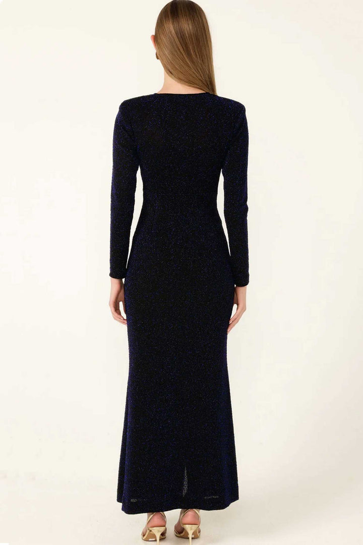 Lenora Maxi Dress in Midnight