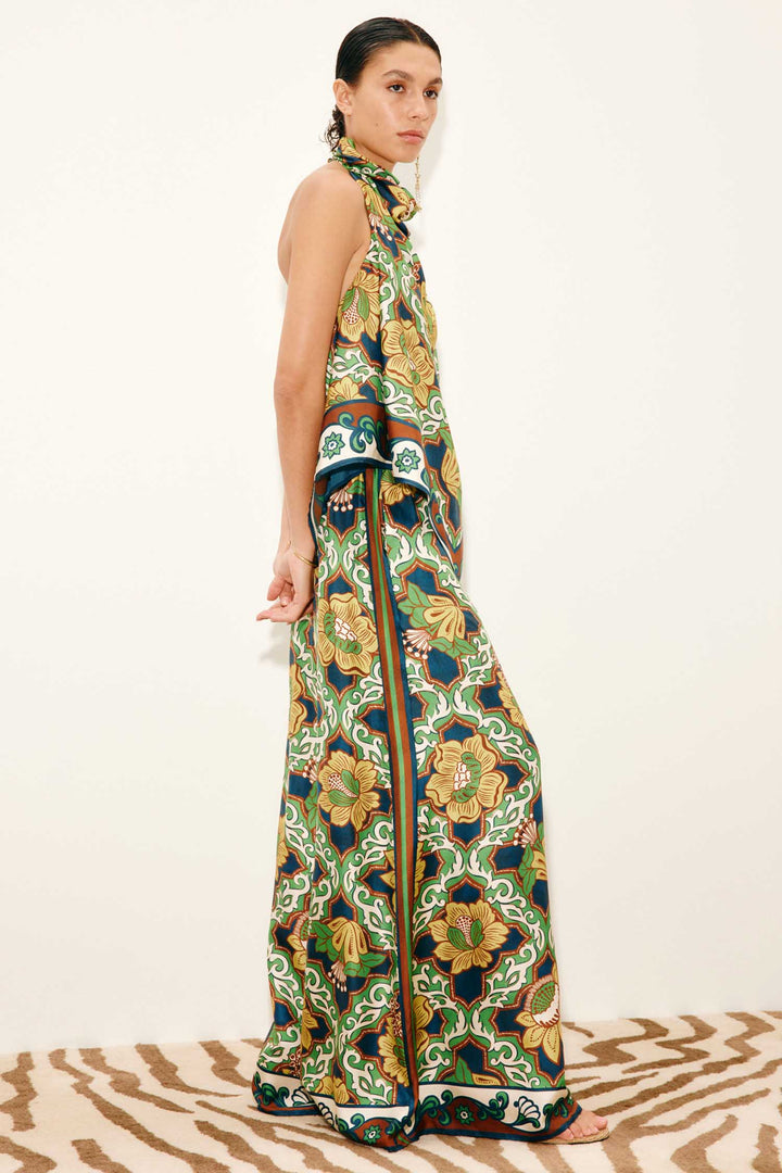 Liana Silk Palazzo Pant