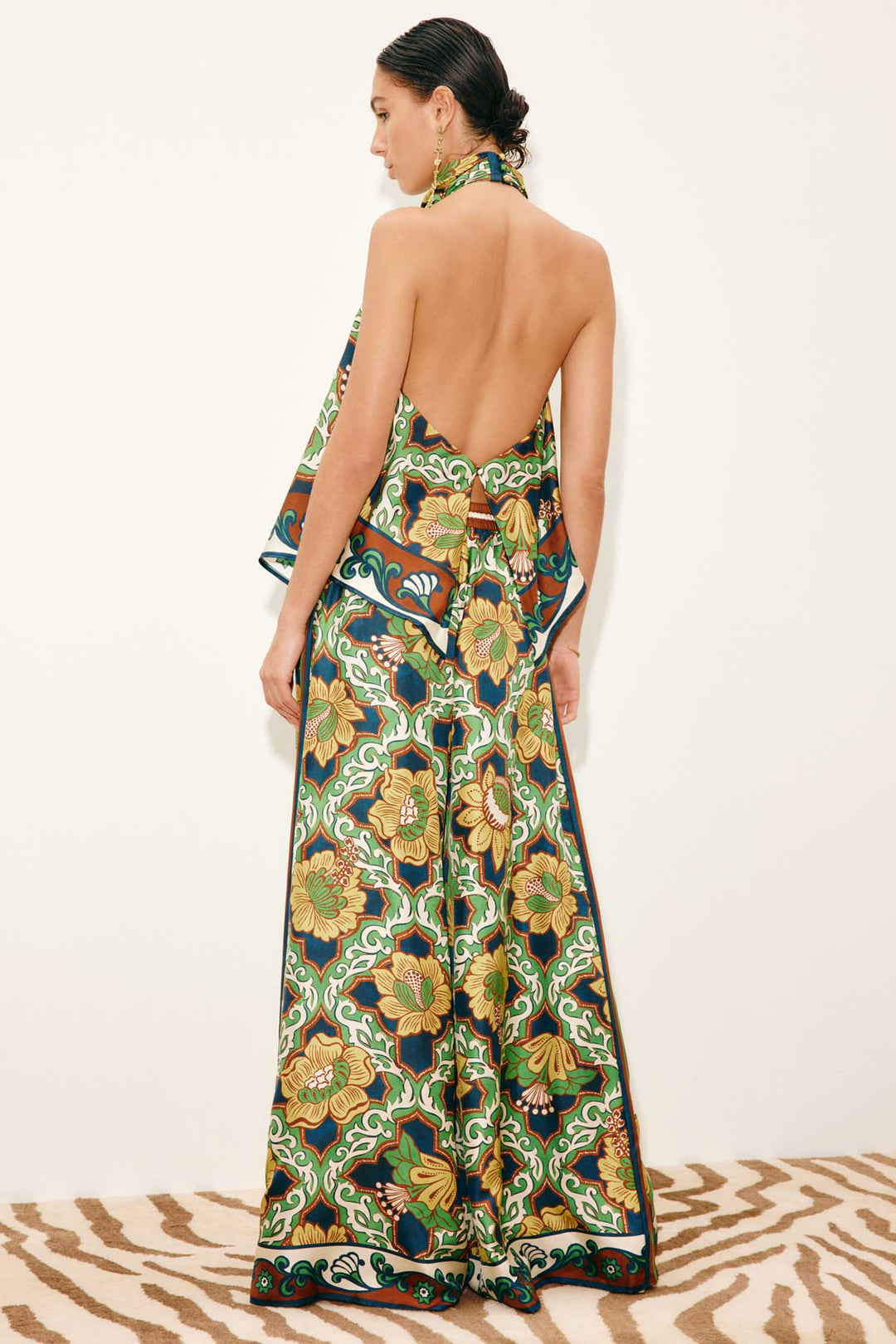 Liana Silk Palazzo Pant