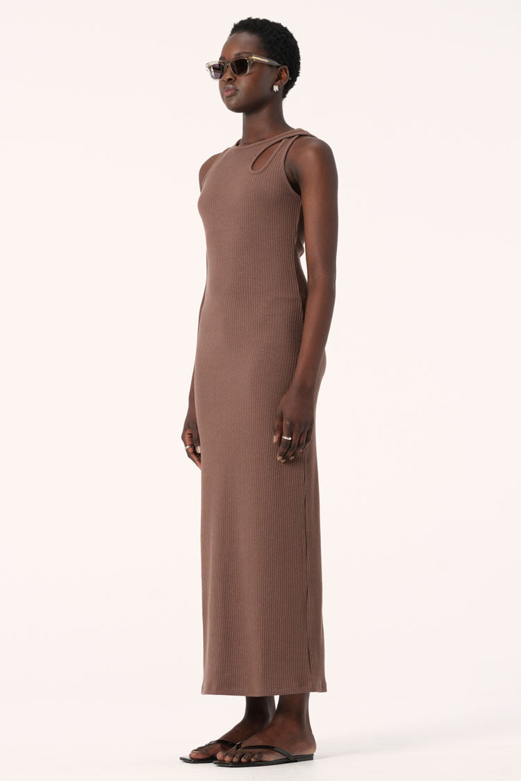 Liguria Dress in Cocoa | FINAL SALE