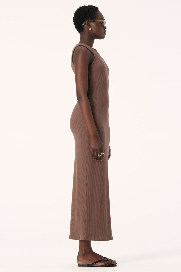 Liguria Dress in Cocoa | FINAL SALE
