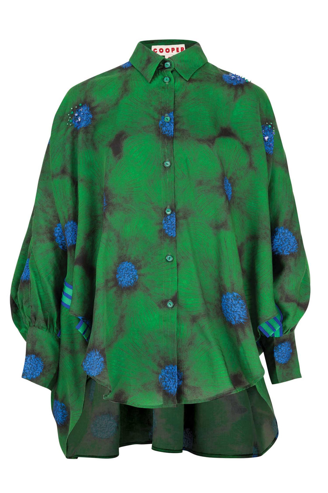 Living The Dream Shirt in Green Floral