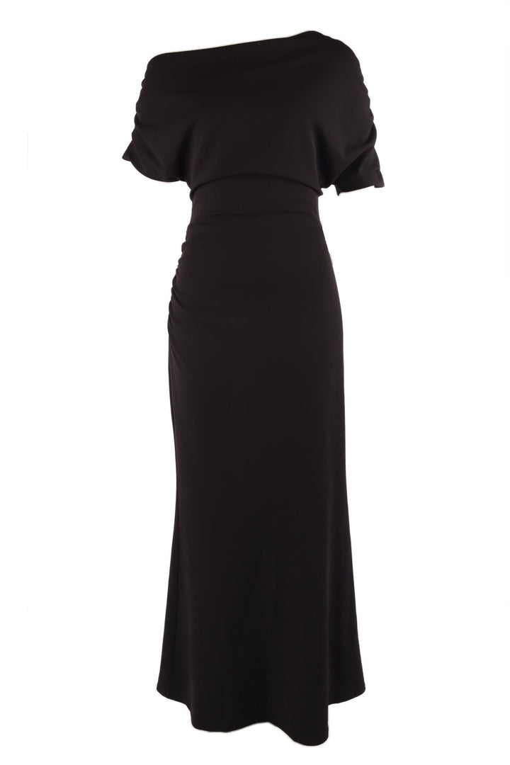 Shelly Long Gown in Black