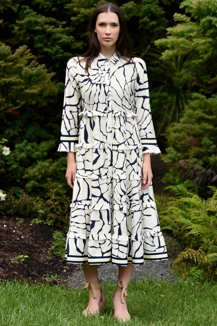 In the Long Dress in Shells