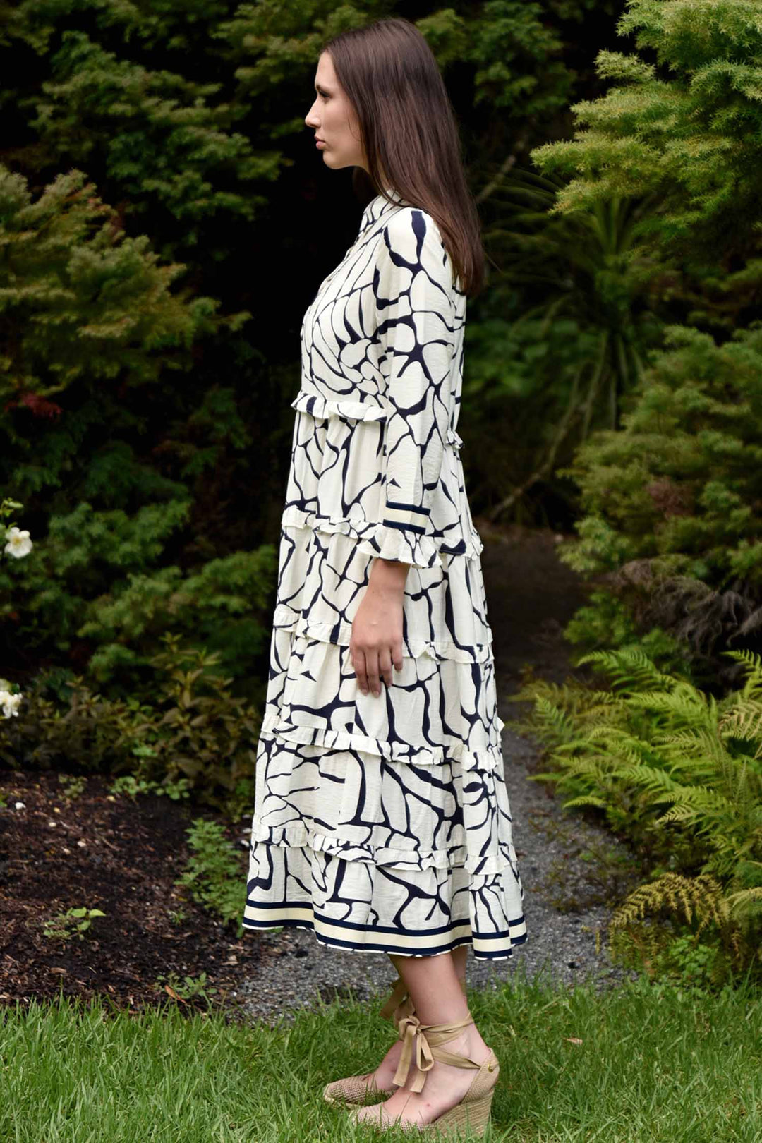 In the Long Dress in Shells