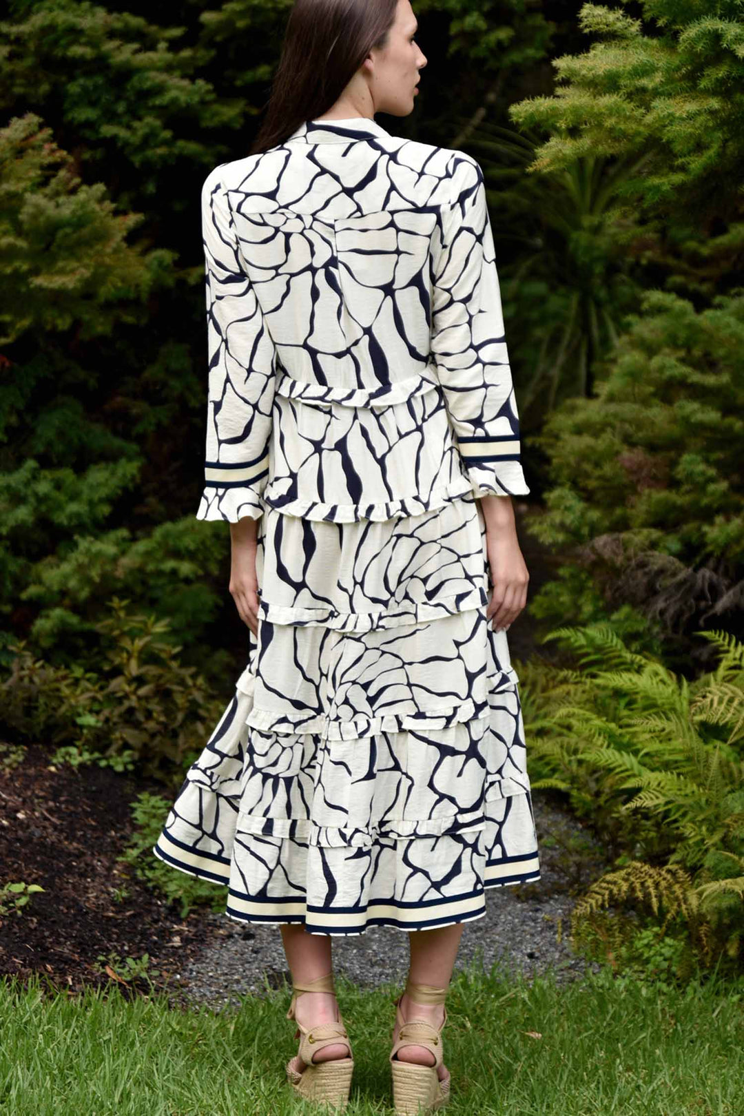 In the Long Dress in Shells