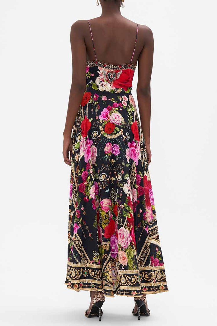 Long Dress w Tie Front in Reservation for Love