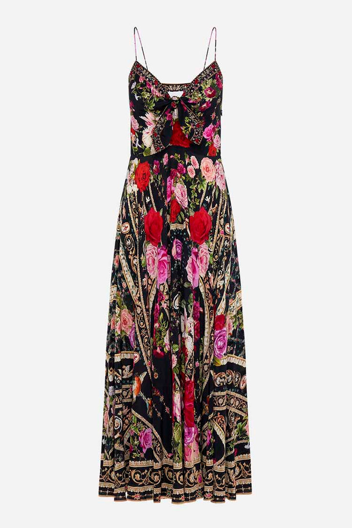 Long Dress w Tie Front in Reservation for Love