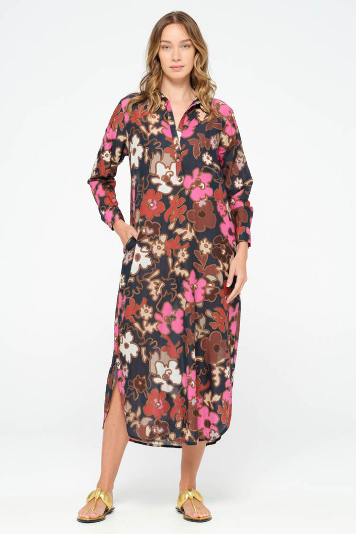 Long Gilli Dress in Little Bay