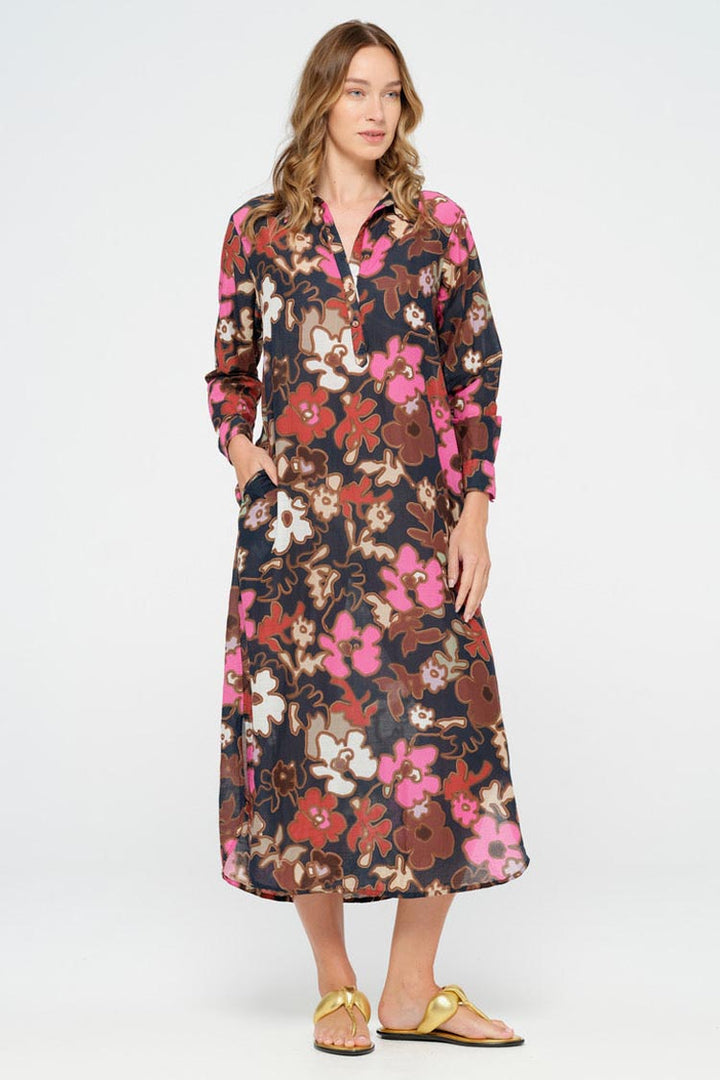Long Gilli Dress in Little Bay