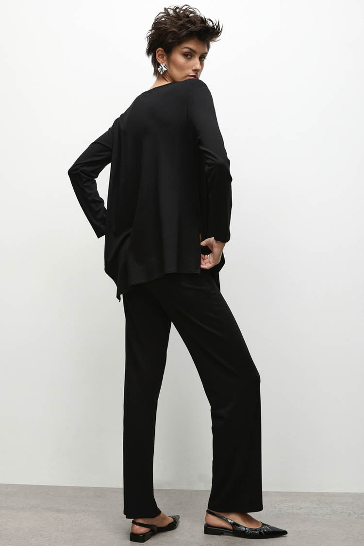 Long Jersey Pant in Black