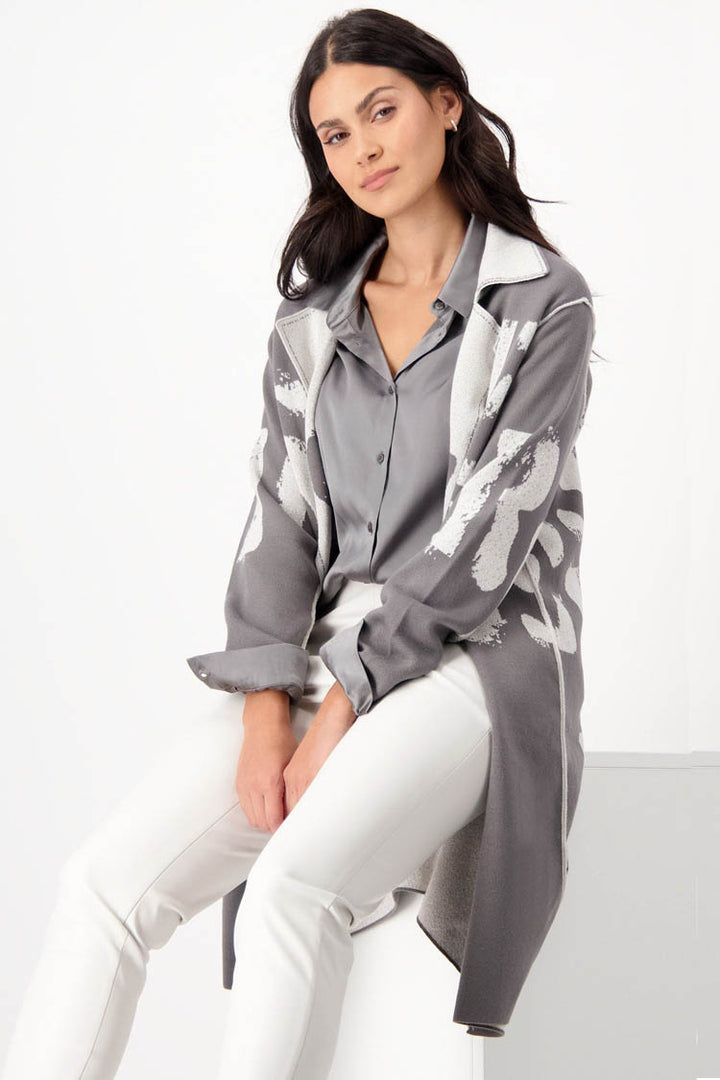 Long Knit Reversible Coat | FINAL SALE
