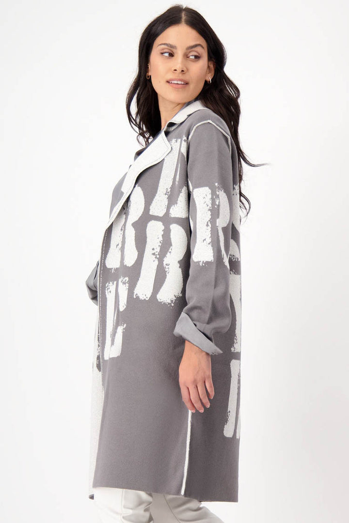 Long Knit Reversible Coat | FINAL SALE