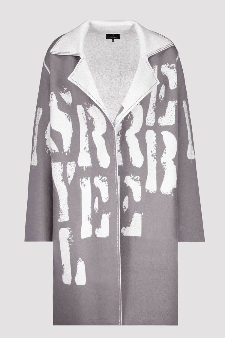 Long Knit Reversible Coat | FINAL SALE