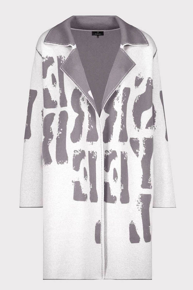 Long Knit Reversible Coat | FINAL SALE