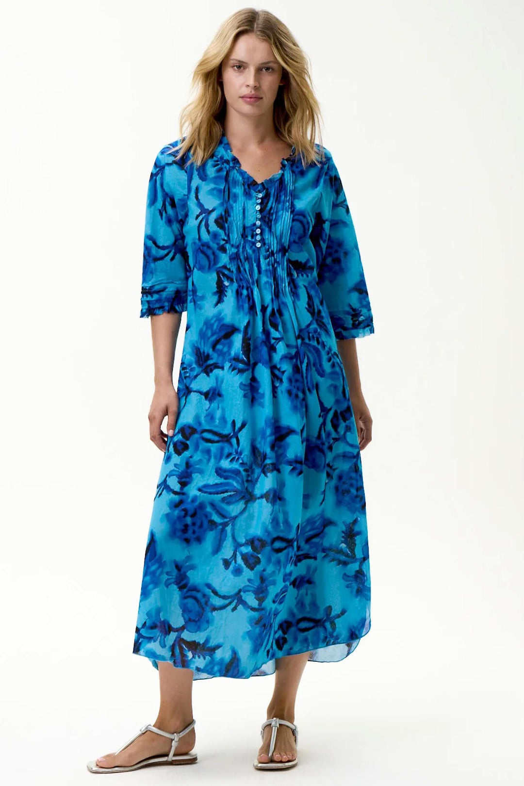 Long Poppy Dress in Milos