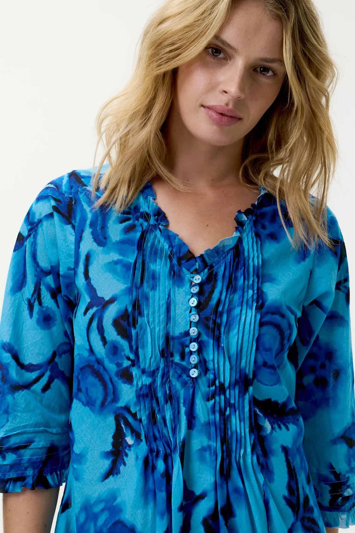 Long Poppy Dress in Milos