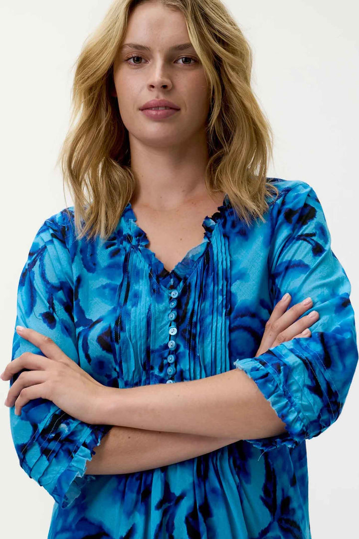 Long Poppy Dress in Milos