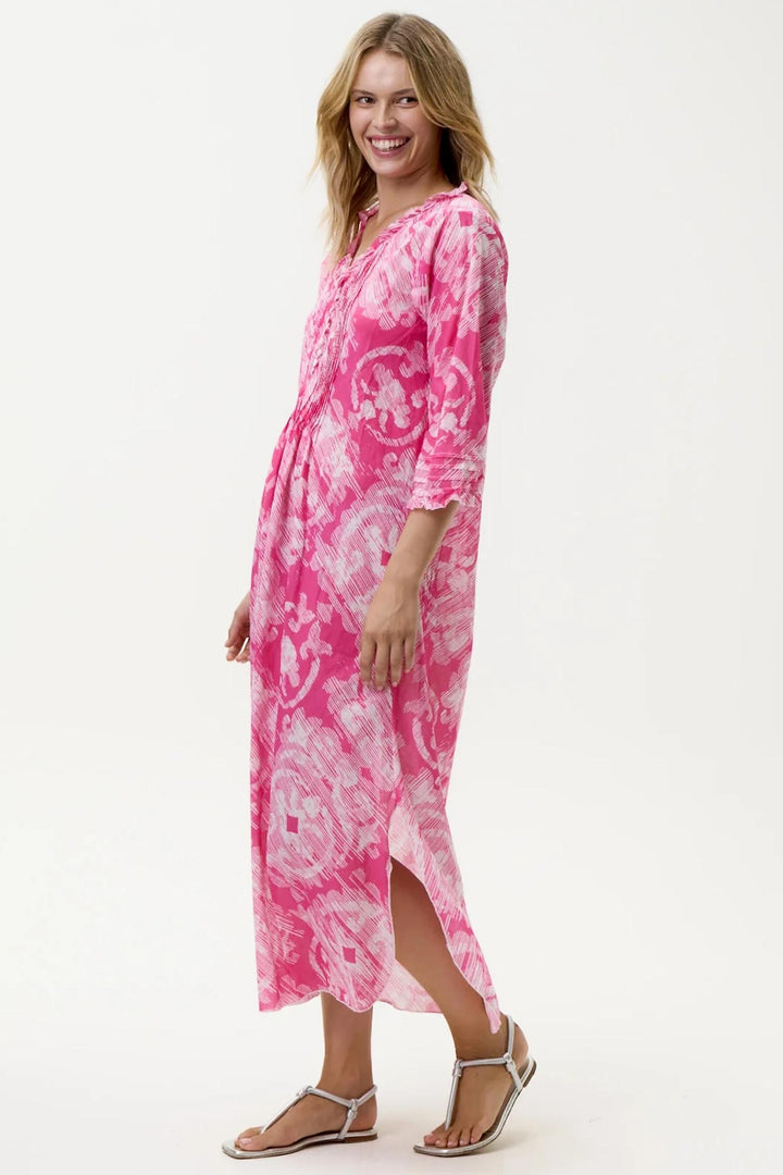 Long Poppy Dress in Praiano