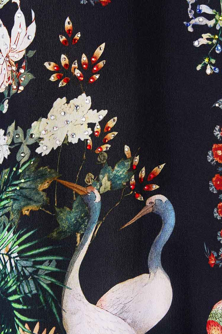 Long Sleeve Jumper w Print Front In Palacio Poetry