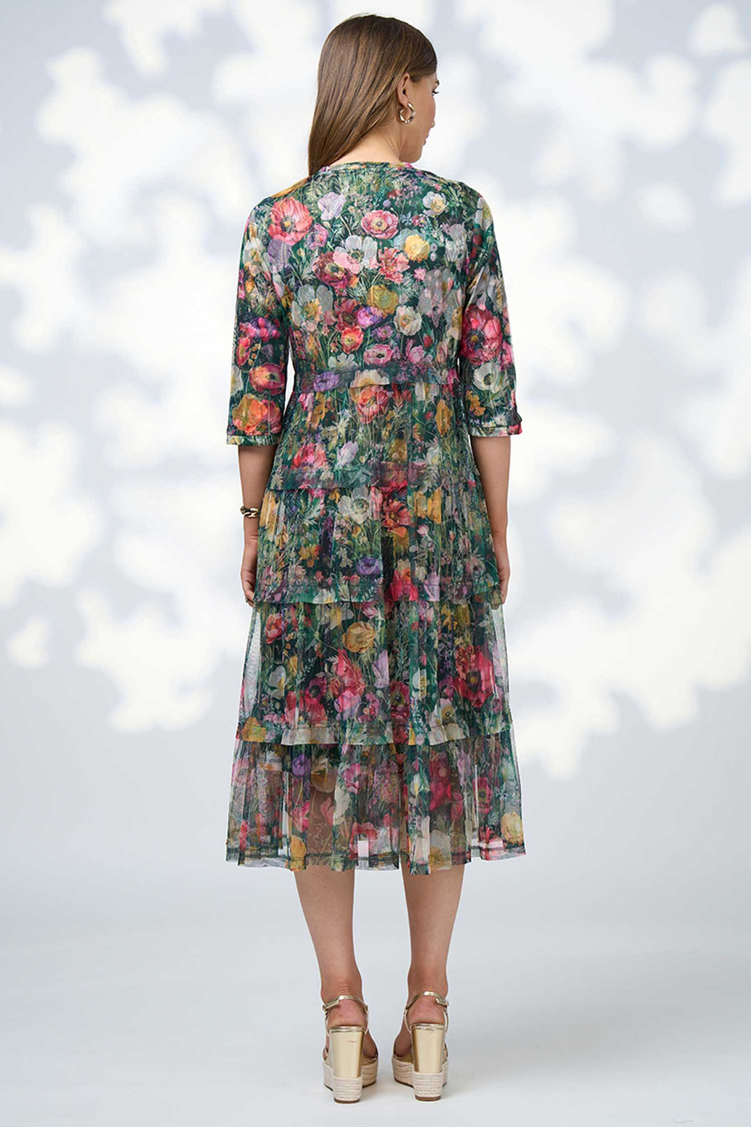 Looking Glass Tulle Dress in Ivy