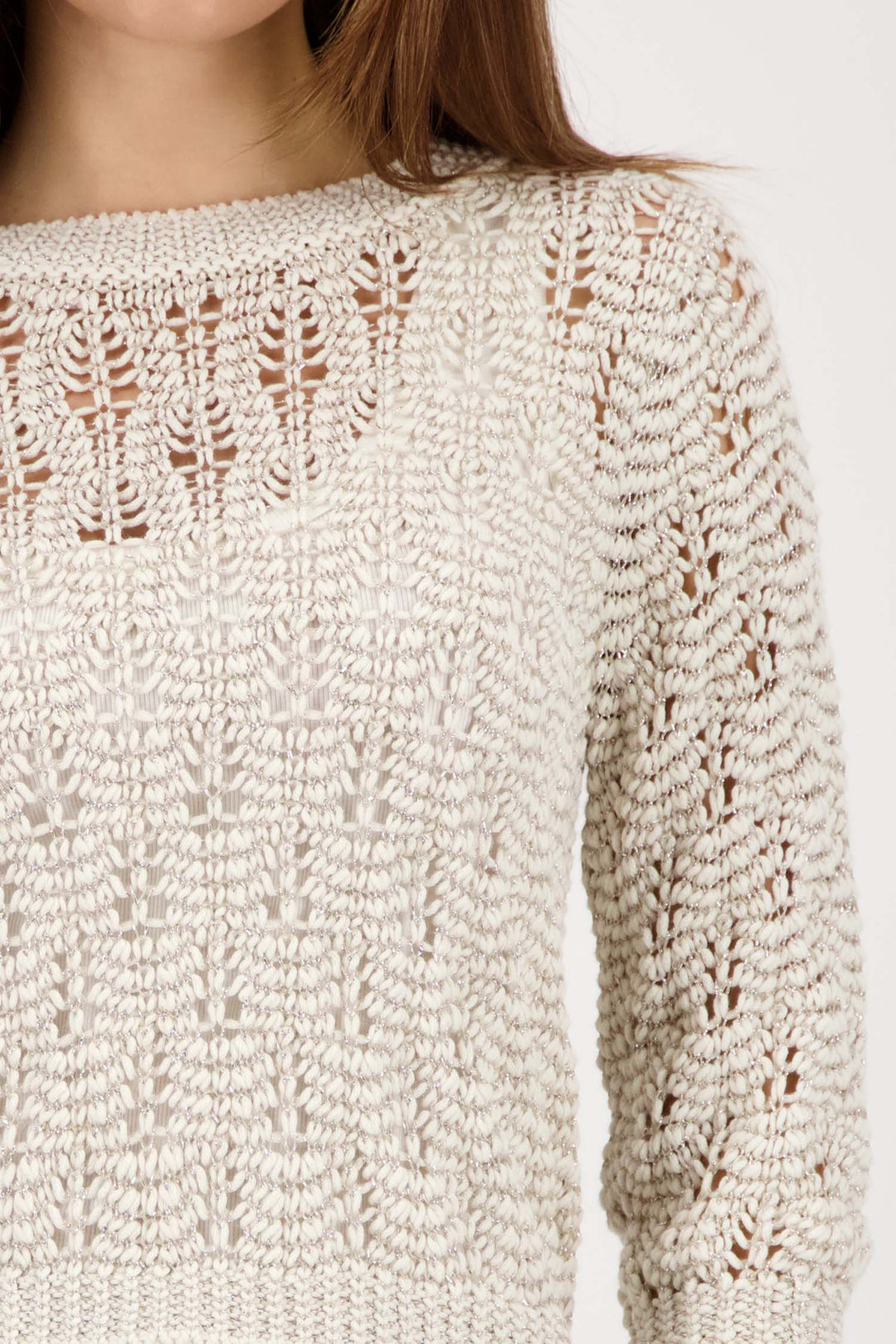 Loose Knit Sweater in Beige