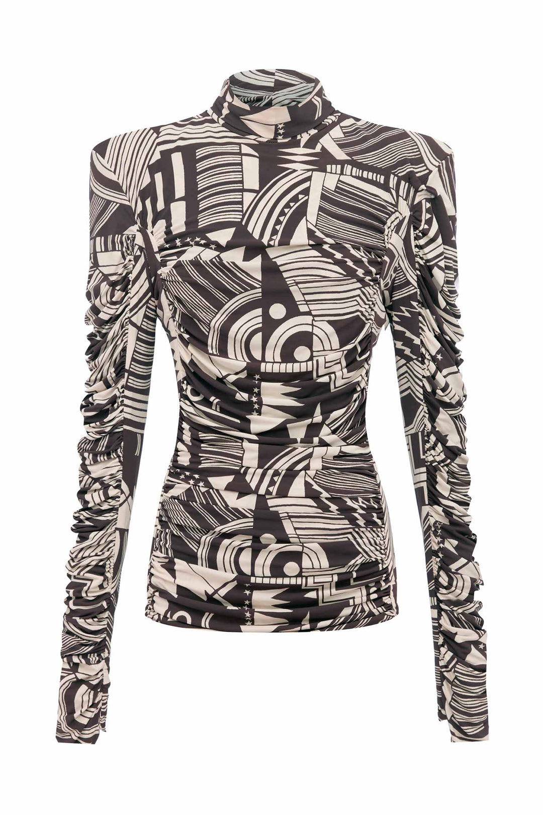 Lori Ruched Top in Viennetta