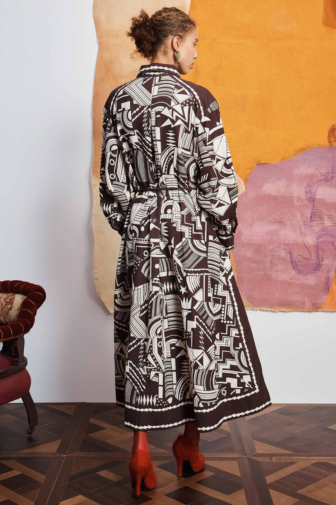 Lori Shirtdress in Viennetta